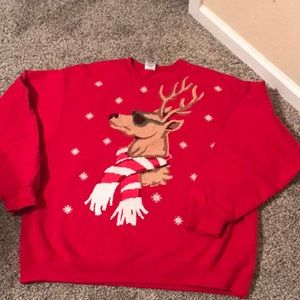 Christmas Sweater with a reindeer